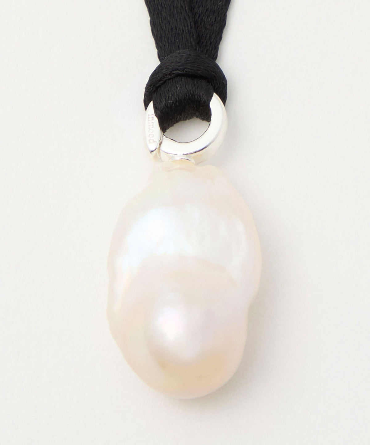 ＜in mood＞SILK BQPRL CHOKER ネックレス