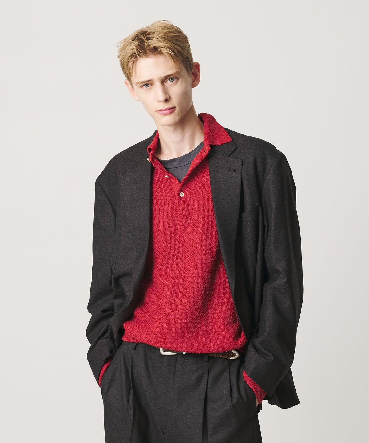 N/SUIT Saxony Single-Breasted Jacket