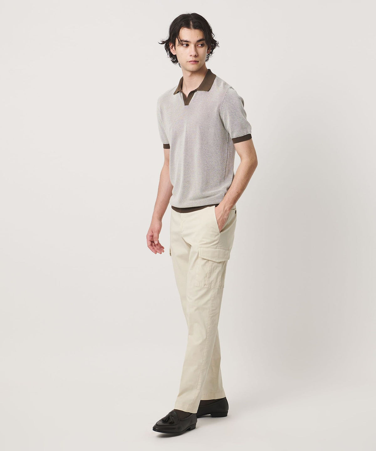 <BRIGLIA 1949> Twill Cargo Pants