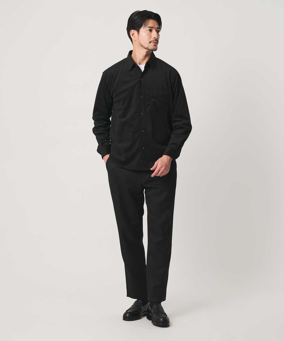 【官网限定 WARDROBE SMART】科技灯芯绒衬衫