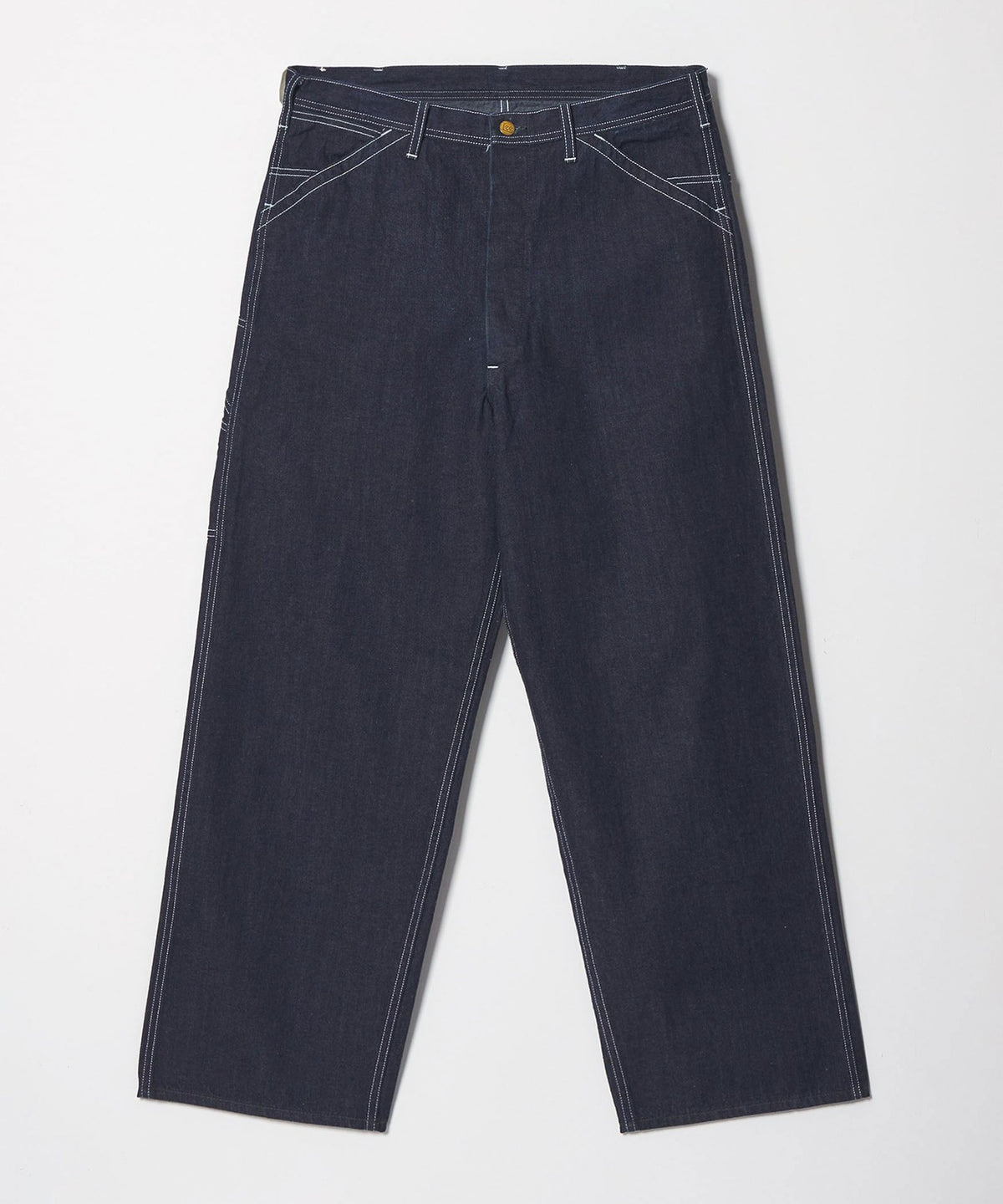 ＜Lee x Scye for UNITED ARROWS＞ Pantalon de peintre en denim à lavage unique